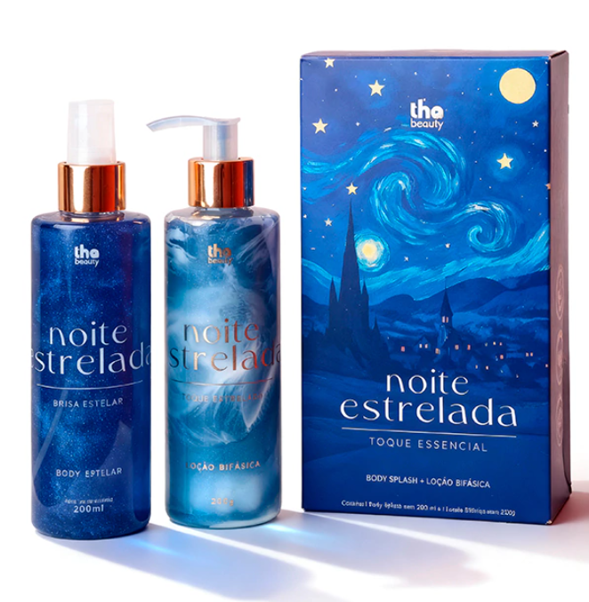 Kit Noite Estrelada: Body Splash + Loção Hidratante