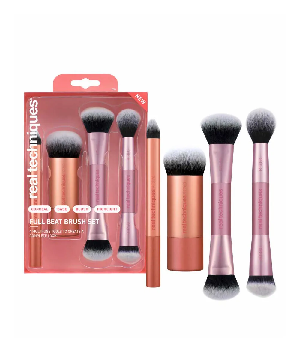kit de pincéis real techniques
